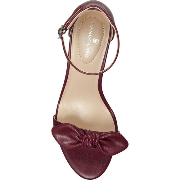 BANDOLINO Bnwot "Pauli" Block Heel Sandals Sz 9 New Leather Ankle Strap - Picture 7 of 7
